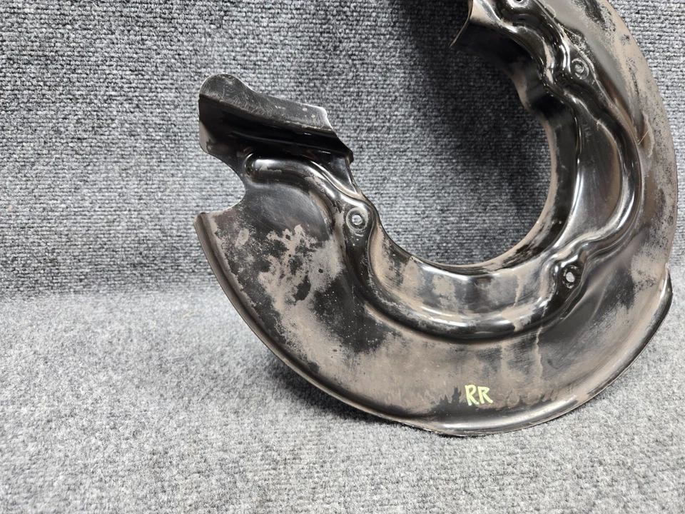 AUDI S6 2013-2018 freno trasero derecho polvo/escudo contra salpicaduras OEM Foto 3 de 4