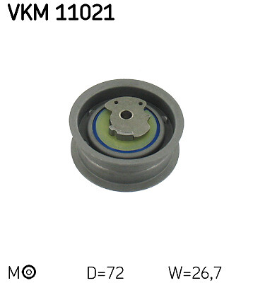 SKF VKM 11021 Tensioner Pulley, timing belt for Audi, Seat, VW