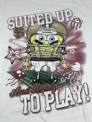 VTG Spongebob Squarepants Florida STATE Graphic T Shirt sz XL Large White NCAA | eBay