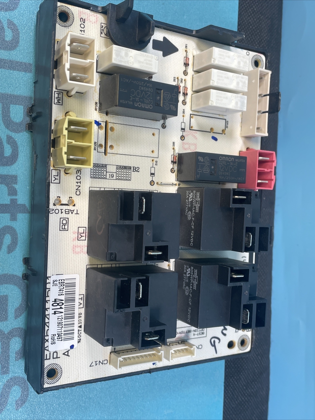 OEM LG Oven Range Relay Board Part EBR74164814 eBay