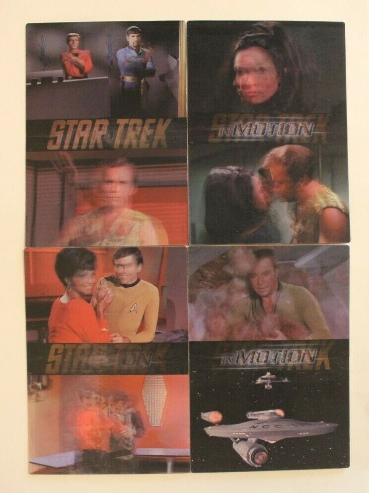 Star Trek The Original Series In Motion Premiere Edition Base Set 1-24 5x7 - Picture 4 of 6