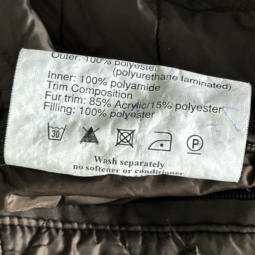 Barbour Utility Parka Mac Jacke Gr. UK 12 Kapuze grün Damen wasserdicht gebraucht - Bild 15 von 15