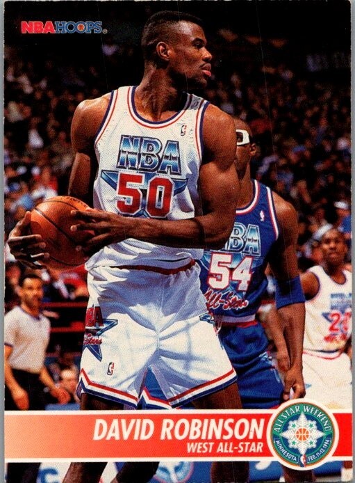 1994-95 NBA HOOPS ALL STAR CARD SAN ANTONIO SPURS DAVID ROBINSON