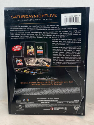 サタデー・ナイト・ライブ コンプリート・ファースト・シーズン [DVD] Amazon.co.jp: サタデー・ナイト・ライブ コンプリート