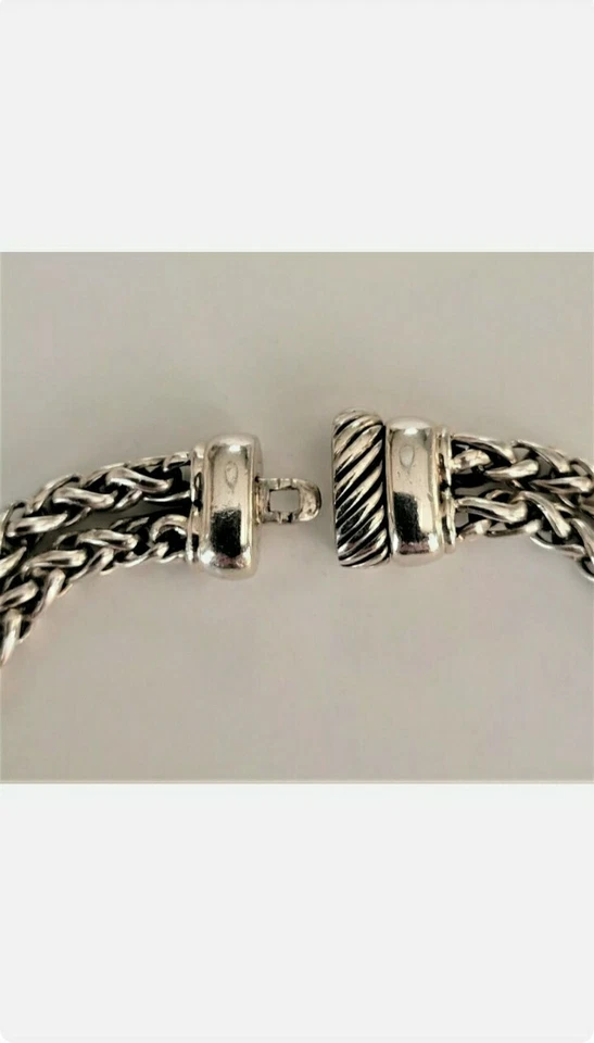 VENDIDO. Collar cadena doble trigo David Yurman Foto 2 de 4