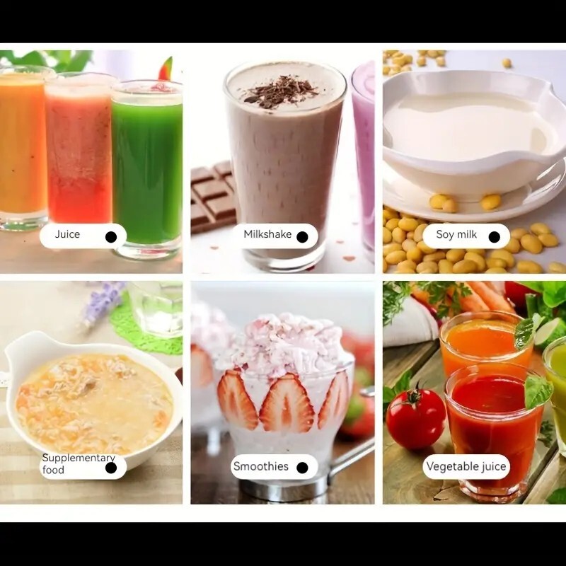 Portable USB Rechargeable Electric Juicer / Blender - 380ml Shaker Cup.. To GO!!