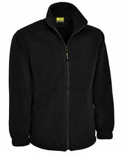 Mens MIG Classic Fleece Jacket Full Zip Size S to 5XL - WARM WORK & CASUAL COAT