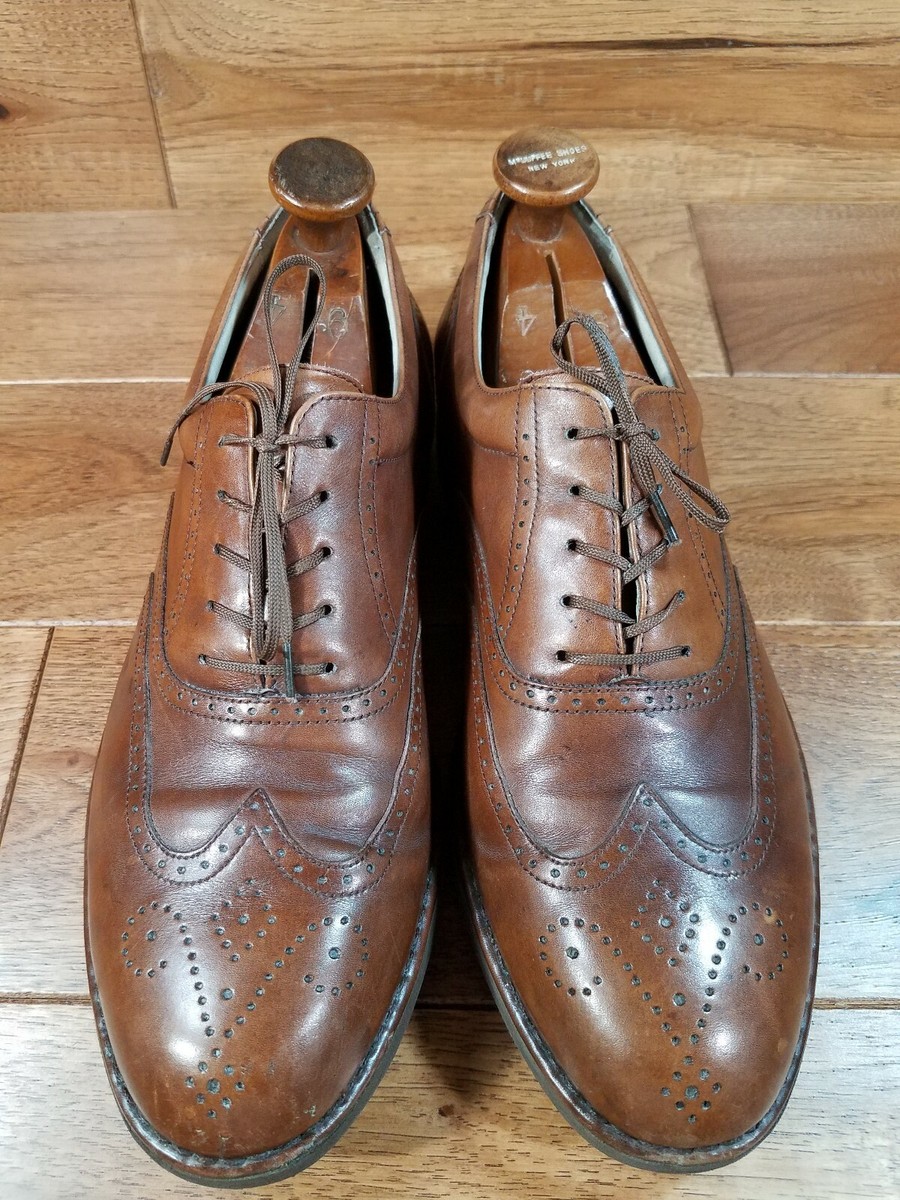 Rockport Dressports Vibram Genuine Leather Men\'s Wingtip Brown Oxford Shoes 12 W Rockport Dressport Brown Soft Leather Wingtip Oxford Vibram  main image 3