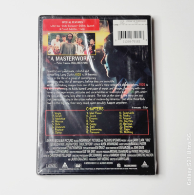 Kids (DVD, 2000) SEALED, Larry Clark, Chloe Savigny, Leo