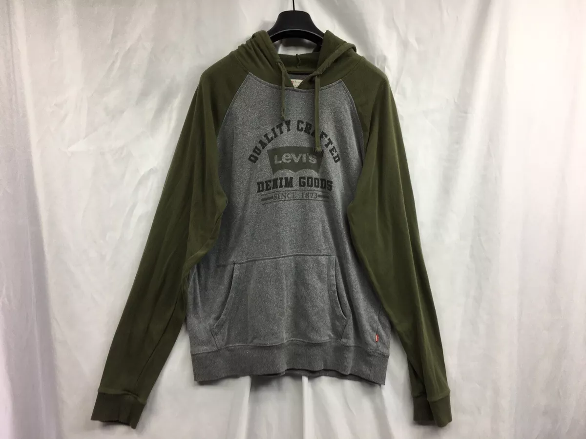Mens grey best sale levi hoodie