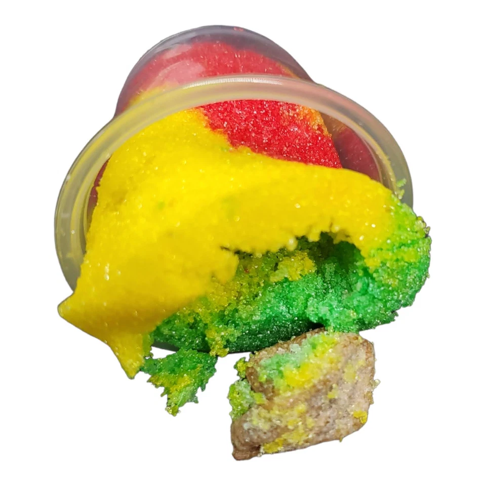 10-Vasito agridulce c/Saladito (Taza con polvo agrio con bola de ciruela) Caramelo mexicano Foto 2 de 2