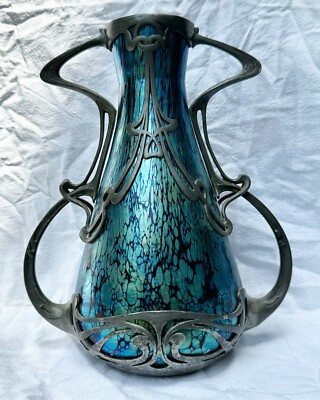 Johann Loetz (Lotz) Widow Vase Glass Art Nouveau 1900