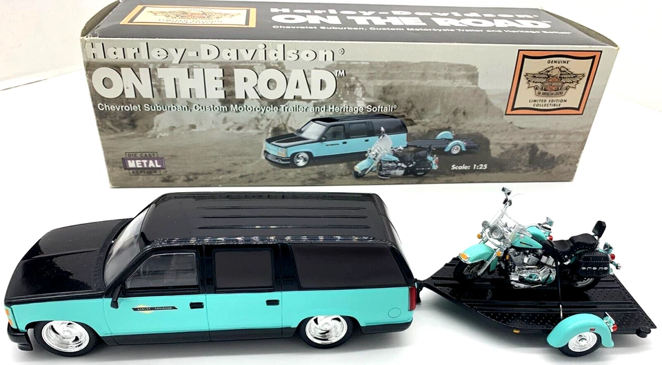 1998 Brookfield Collectors Guild HARLEY-Davidson On The Road Scale 1:25 - Image 2 of 4