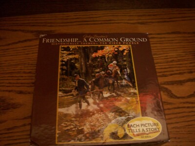 Freindship-- A Common Ground- John Buxton 750 Piece Puzzle--NIB--Ships FREE