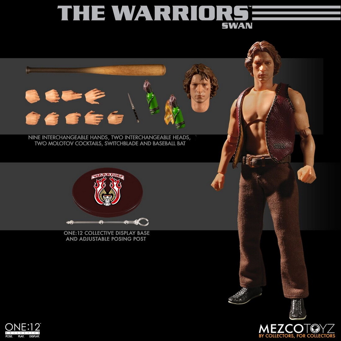 Mezco The Warriors Deluxe Package For Four 1:12 ACTION FIGURE IN