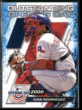 2021 Topps Opening Day #OOD-1 Ivan Rodriguez Outstanding Opening Day