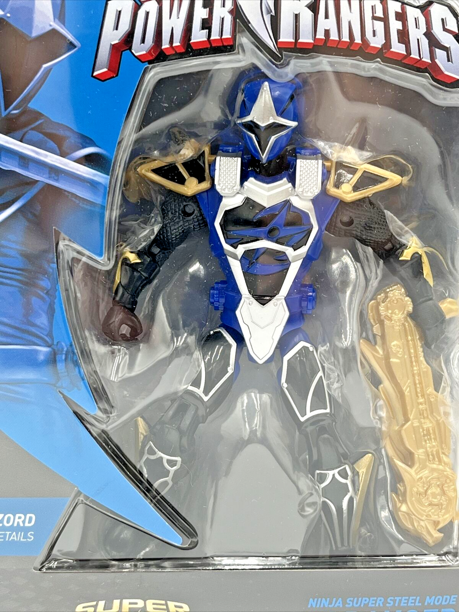 Power Rangers Ninja Steel – Action Figure Maestro Ninja 12,5 Cm | Blu | Articolato