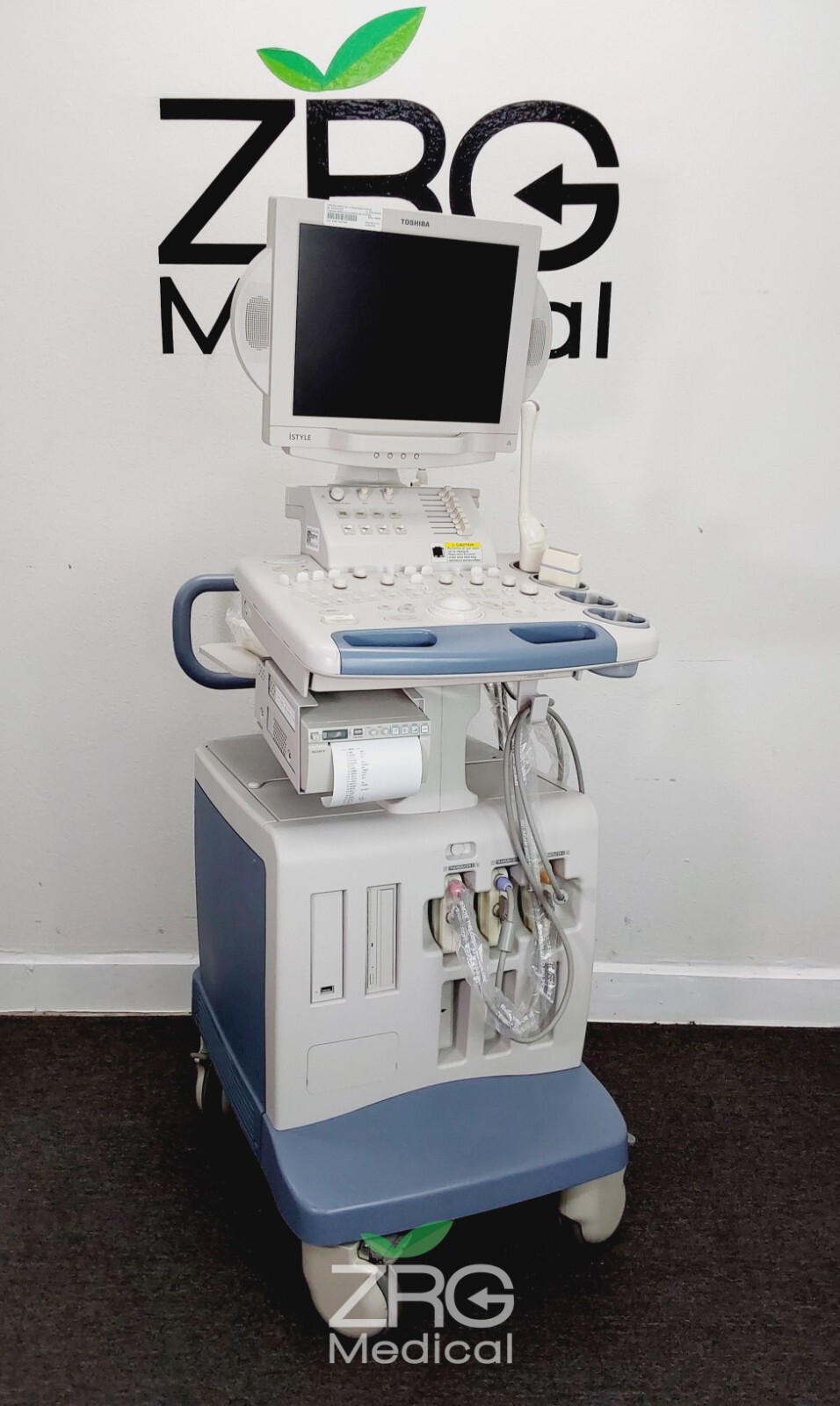 Toshiba Nemio XG Diagnostic Ultrasound System version SSA-580A w/ Transducers