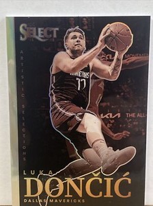 2021-22 Select #1 Luka Doncic Artistic Selections Case Hit