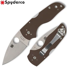Spyderco Lil' Native LOCKBACK Sprint Run CPM-15V Blade Brown G10 C230MBGPBN15V