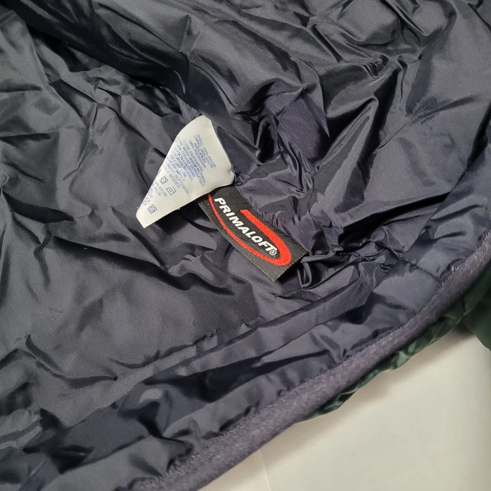Abrigo Lands End PrimaLoft Para Hombre Grande Verde ¡EXCELENTE ESTADO USADO!! Foto 4 de 4