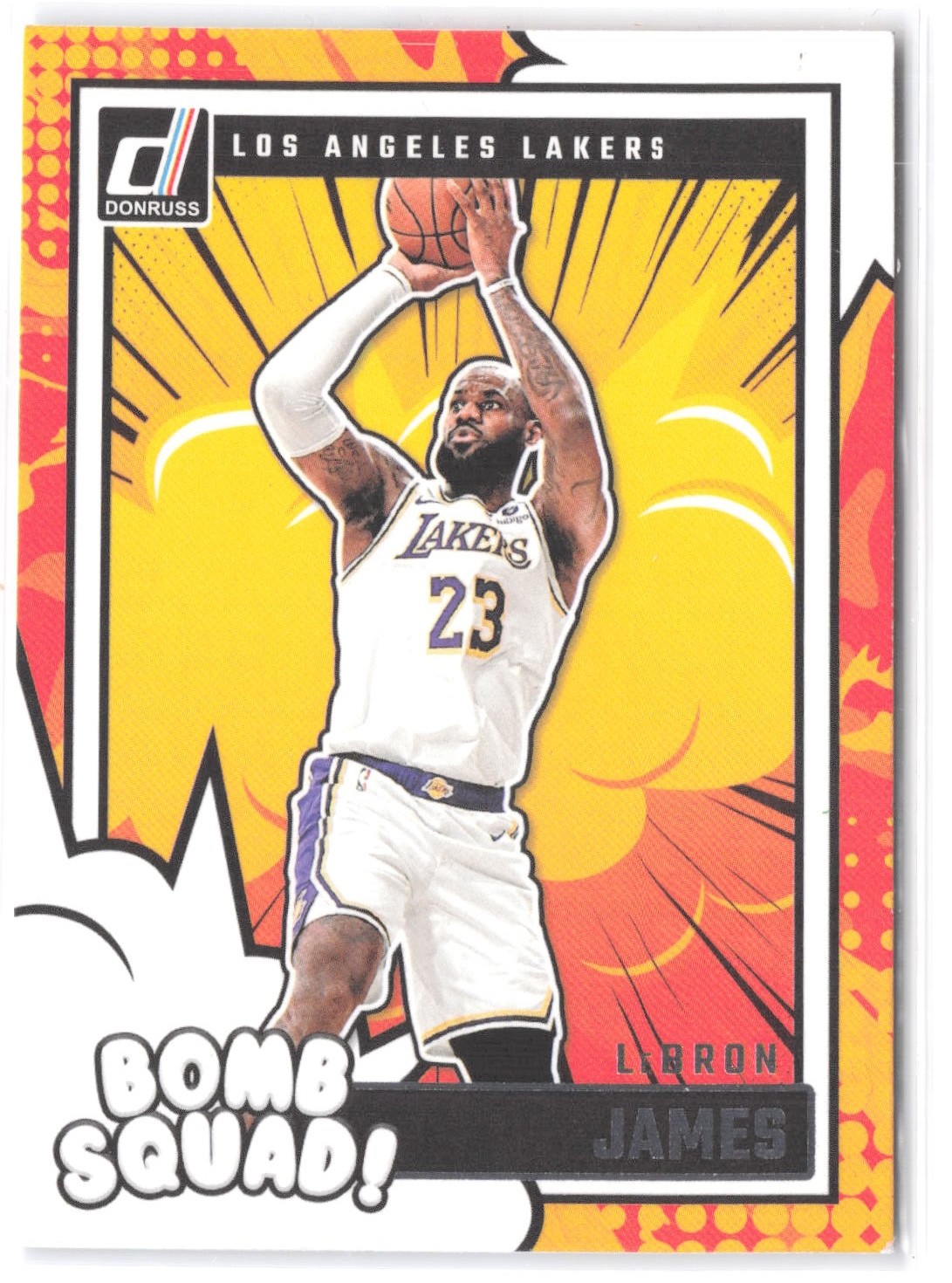 2024-25 Donruss #7 LeBron James Bomb Squad