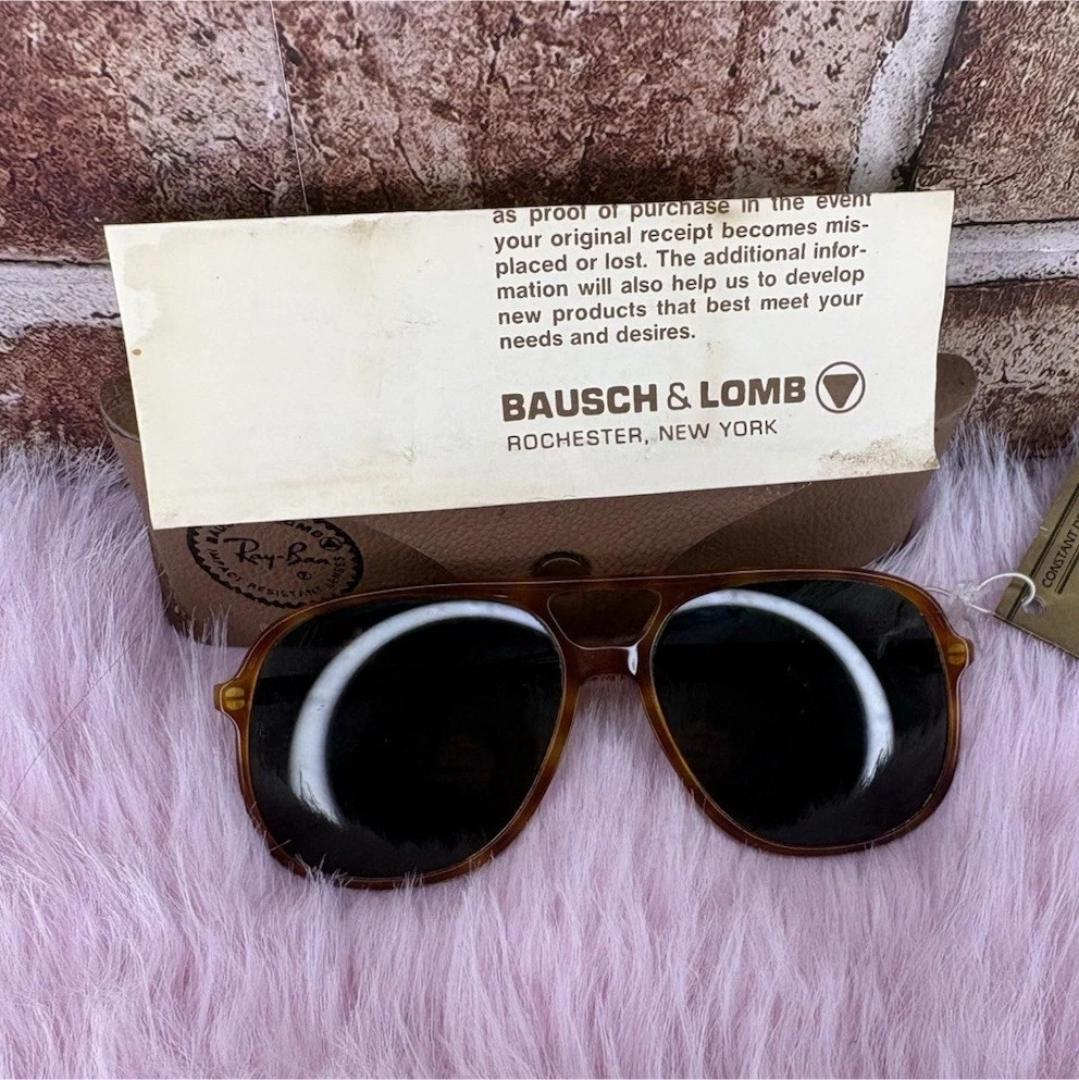 Ray-Ban Tortoise Brown Vintage Sunglasses for sale | eBay