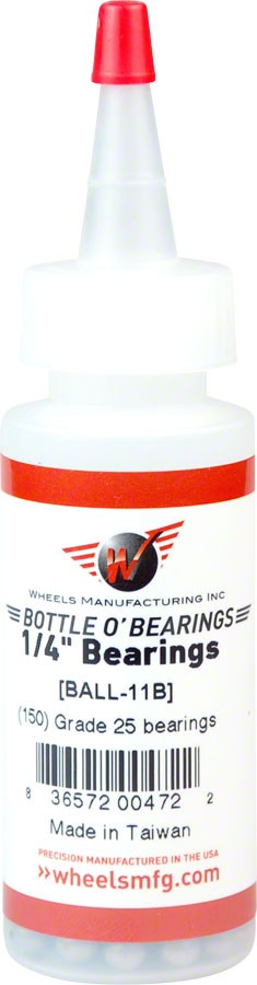 Wheels Manufacturing Grade 25 Steel 14 Loose Ball Bearings - Replacement 4790₽