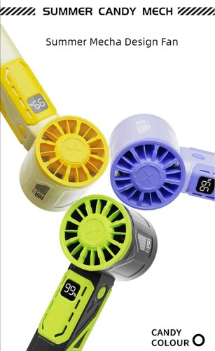 Electric Mini Handheld Fan Violent Turbo Cooler Speed Control Outdoor Summer AU - Picture 18 of 23