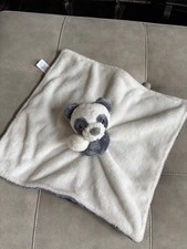 Carters 2020 Panda Bear Baby Blanket Soft Plush Gray White Security Lovey 67833