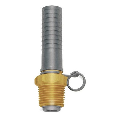 SANI-LAV N20 Swivel Hose Adapter,Brass,3/4'' x 3/4'' 18D887
