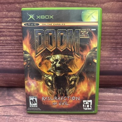 Doom 3 Resurrection Of Evil (Original Microsoft Xbox) Complete CIB Manual Tested