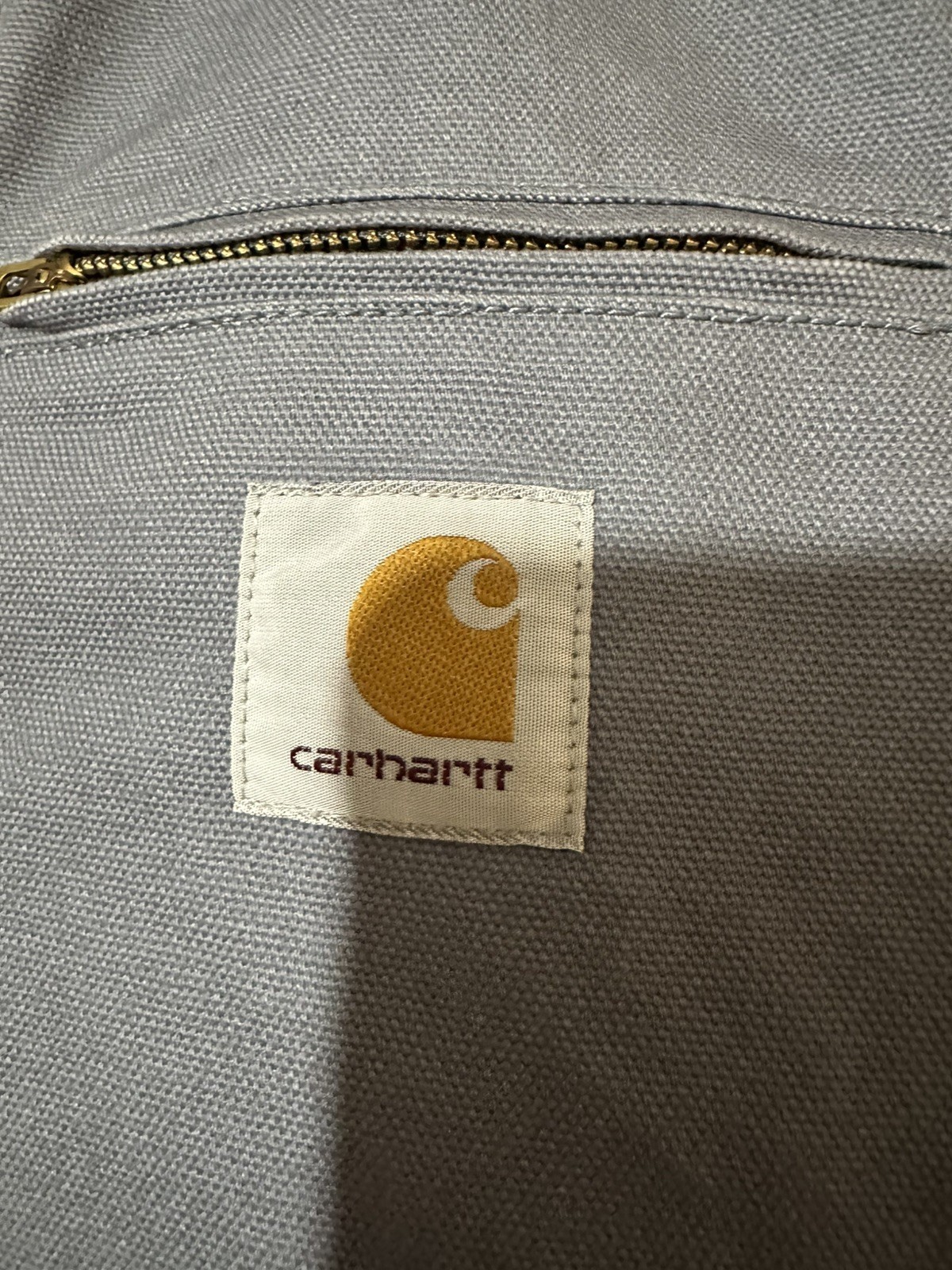 Carhartt wip Detroit jacket Dove Grey(Rigid) Size L Used *read* thumbnail 22