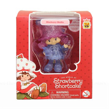 Blueberry Muffin 2.5" Strawberry Shortcake Cheebee Figure CHASE Translucent