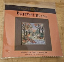 Mill Hill Buttons  Beads Autumn Series Kit OUTDOOR ADVENTURES MH14-2124
