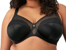 Elomi 302405 Cate Allure Underwire Full Coverage Bra Black Size 38O