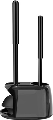 SetSail Toilet Brush and Plunger Set, Semi-Hidden Toilet Plungers Heavy Duty Toi