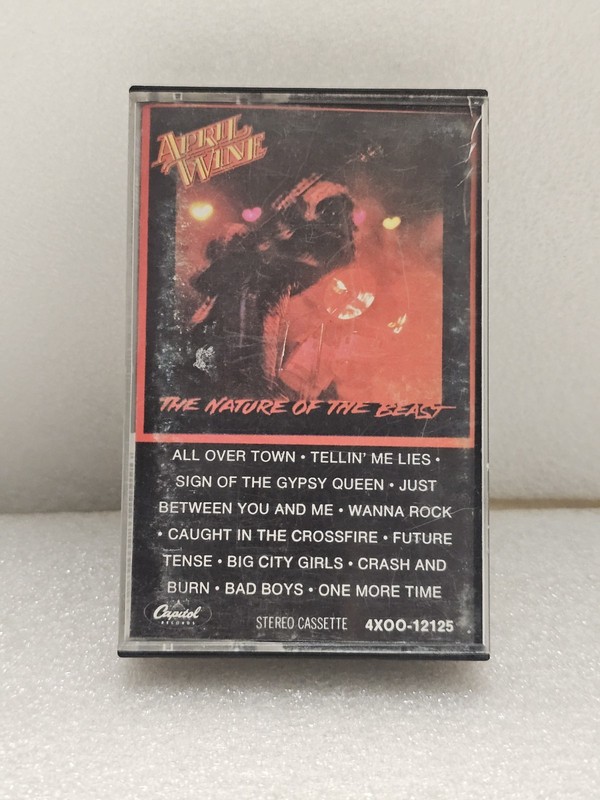 April Wine The Nature Of The Beast Cassette Tape 1981 Capitol Records Tested