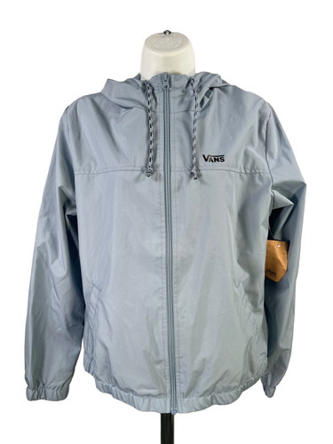 Giacca a vento Vans donna blu Kastle manica a quadri - S - Foto 1 di 4