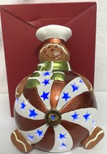 Gingerbread Man Home Reflections Luminaries Lights Up Christmas