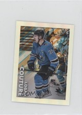 2022-23 Topps Chrome NHL Sticker Collection Refractor /99 Logan Couture #397 8m5