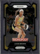2024 Panini WNBA Monopoly Lexie Brown #41 Los Angeles Sparks Basketball Card