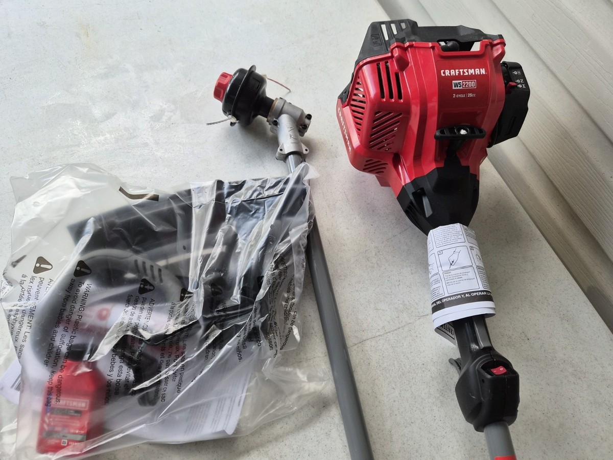 Craftsman Ws2200 25-cc 2-cycle 17-in Straight Shaft Gas String