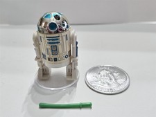 A-557 VINTAGE 80'S KENNER STAR WARS POTF LAST 17 POP UP SABER R2-D2 W/ COIN 
