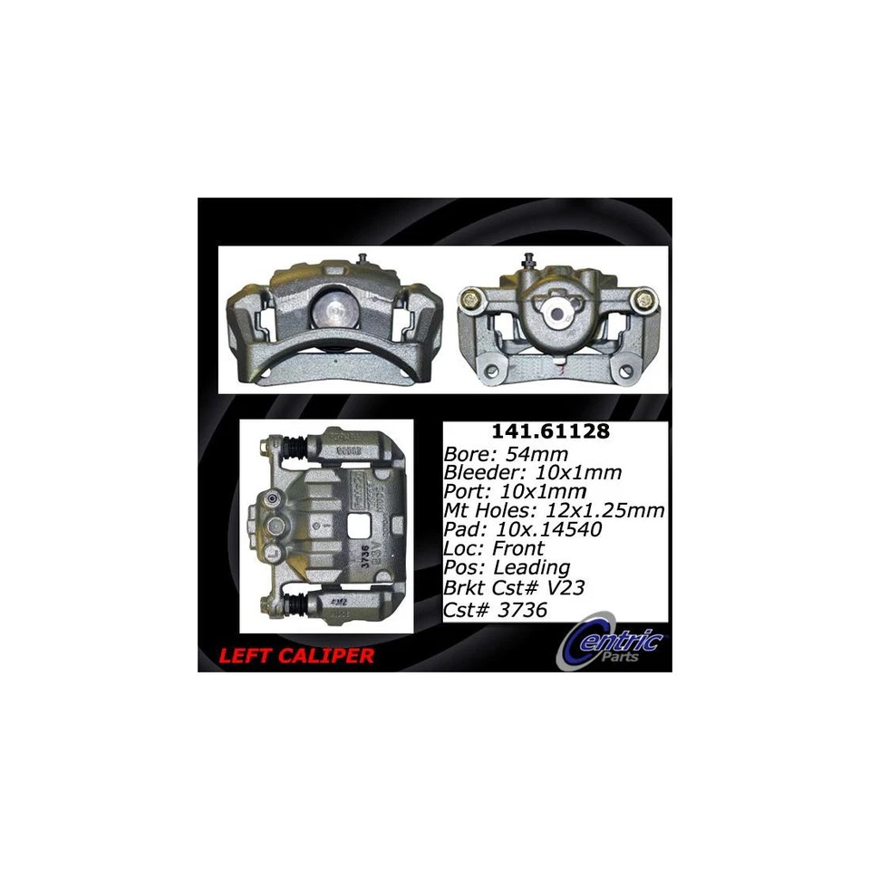 Pinza de freno de disco delantera izquierda derecha para Ford Fiesta 2011-2019 Foto 2 de 4