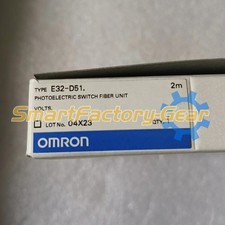 New Omron E32-D51 Diffuse-Reflective Heat-Resistant Fiber Unit Sensor#1pcsInBox