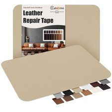 Cahomo Self-Adhesive Leather Repair Patches,8x11 inch 8 x 11, Beige