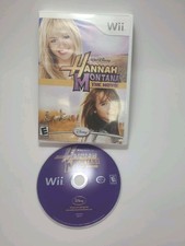 Hannah Montana: The Movie (Nintendo Wii, 2009) Tested - Working