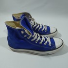 Converse All Star Classic Chuck Taylor 's Blue Hightops Unisex Men's 10 Women 12