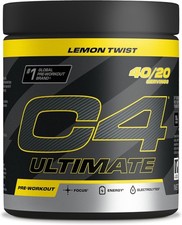Cellucor C4 Ultimate Lemon Twist 380g / 40-20 serv 10/27 + vegane Samples